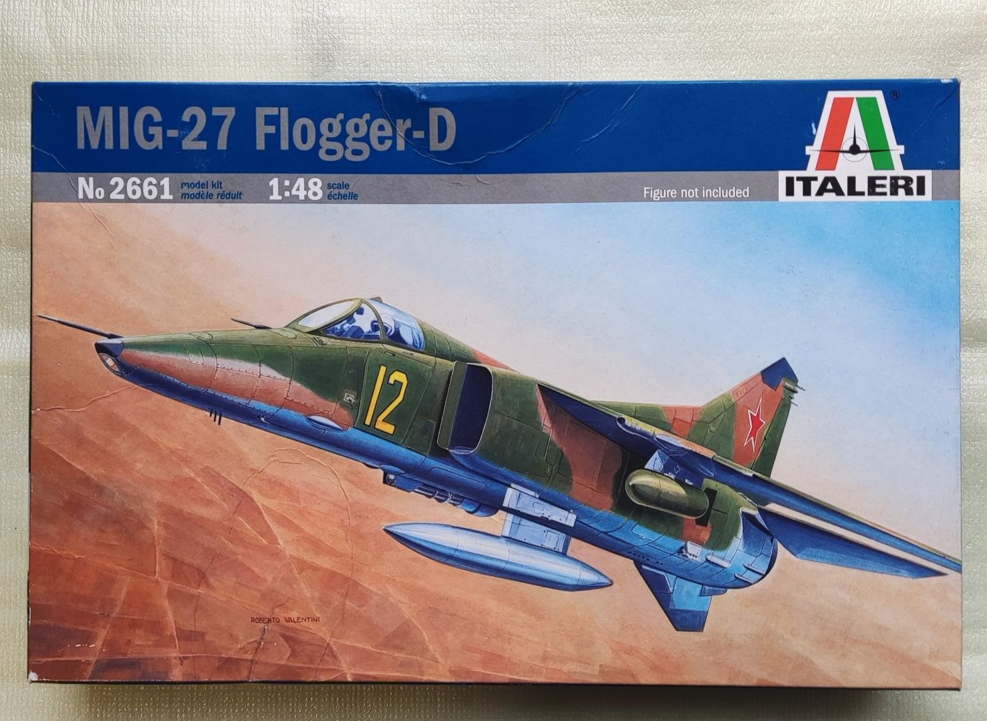 Сборная модель "MIG-27  Flogger-D". ITALERI #2661. 1/48. Новая.