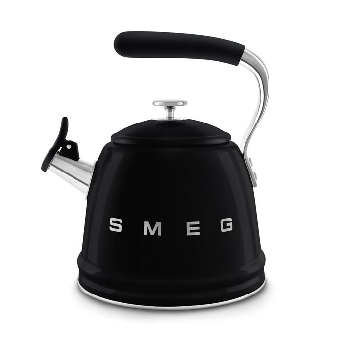 Чайник зі свистком Smeg металевий