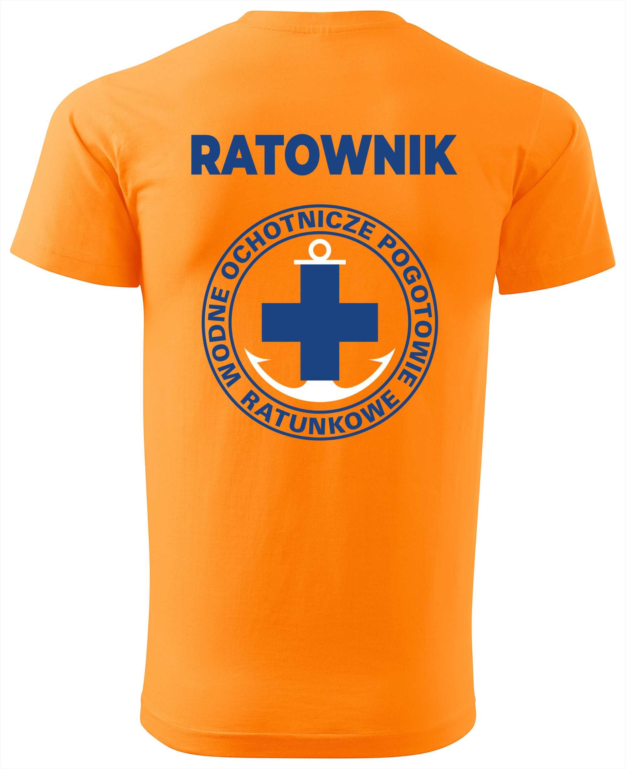 koszulka WOPR, koszulka ratownik WOPR, ratownik, rozmiar XL