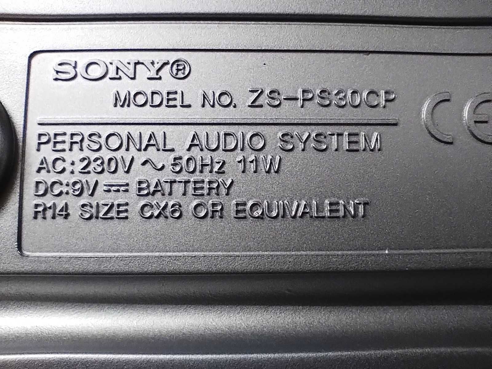 boombox SONY zs-ps30cp