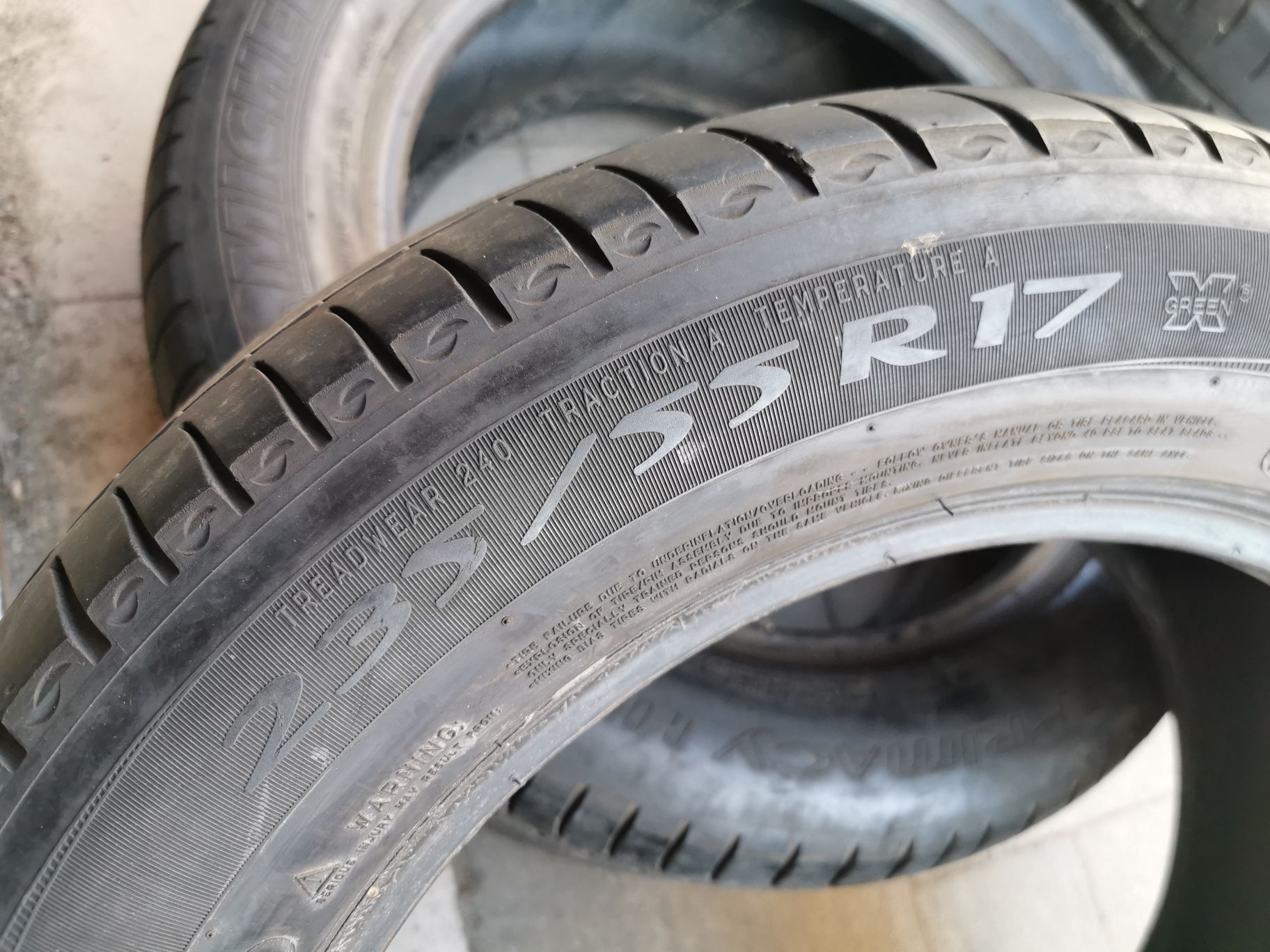 Летняя резина 235/55 R17 Michelin Primacy hp