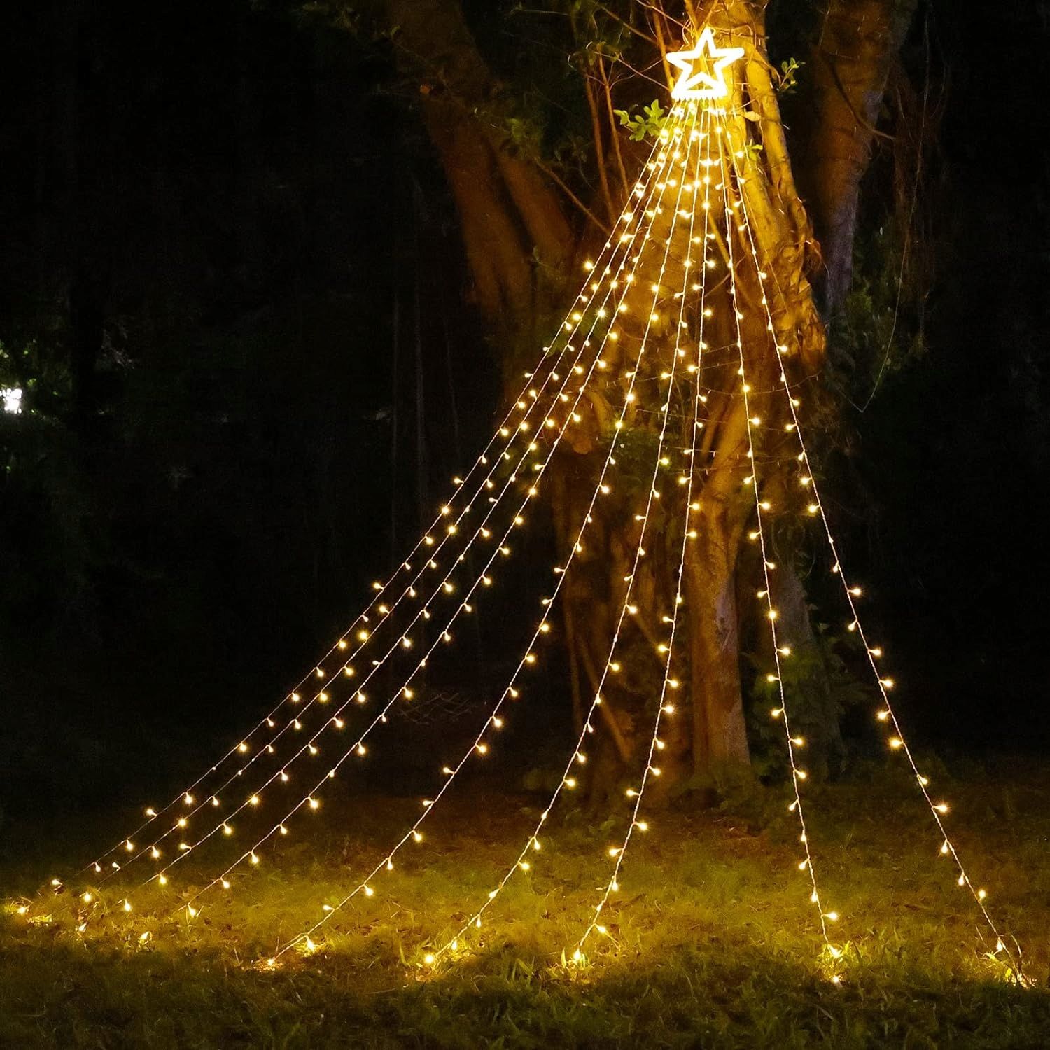 Ibaycon Lampki Świąteczne Choinkowe Girlanda Led