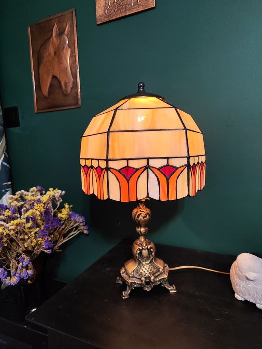 Lampa stołowa Tiffany