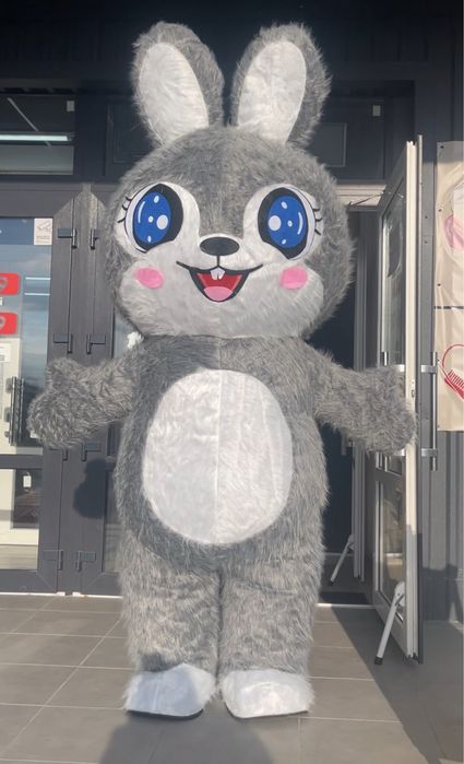 Привітання від зайчика аніматор на свято зайчик