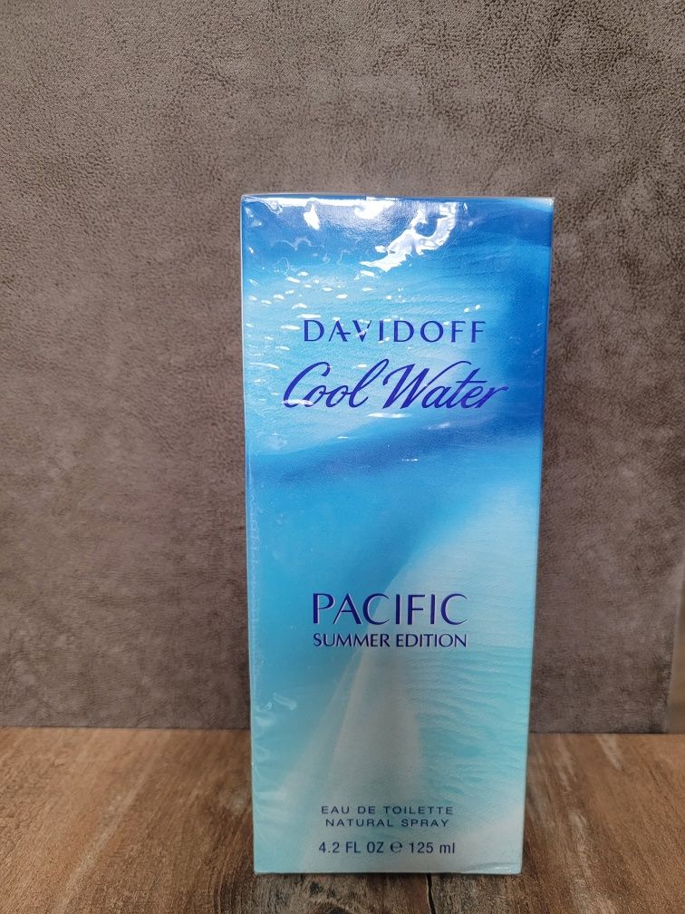 Oryginalnie zamknięta woda toaletowa męska Davidoff Cool Water Pacific