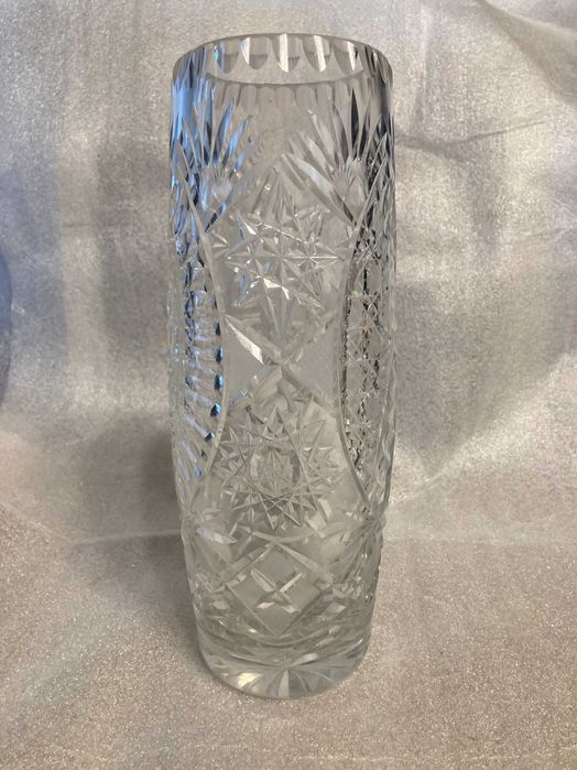 Kryształy - wazony - koszyk PRL