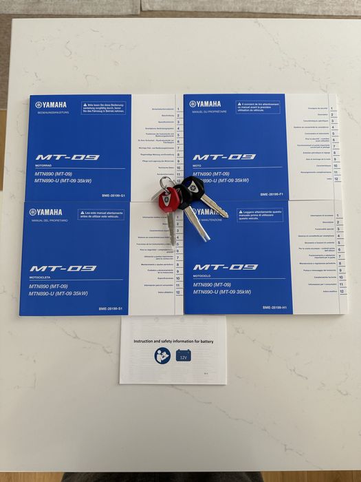 Yamaha MT09 2025 com Garantia