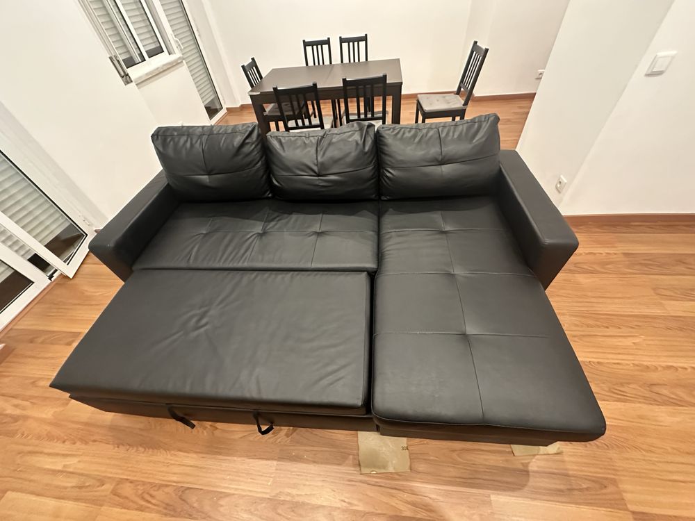 Sofá c/chaise long 3 lugares