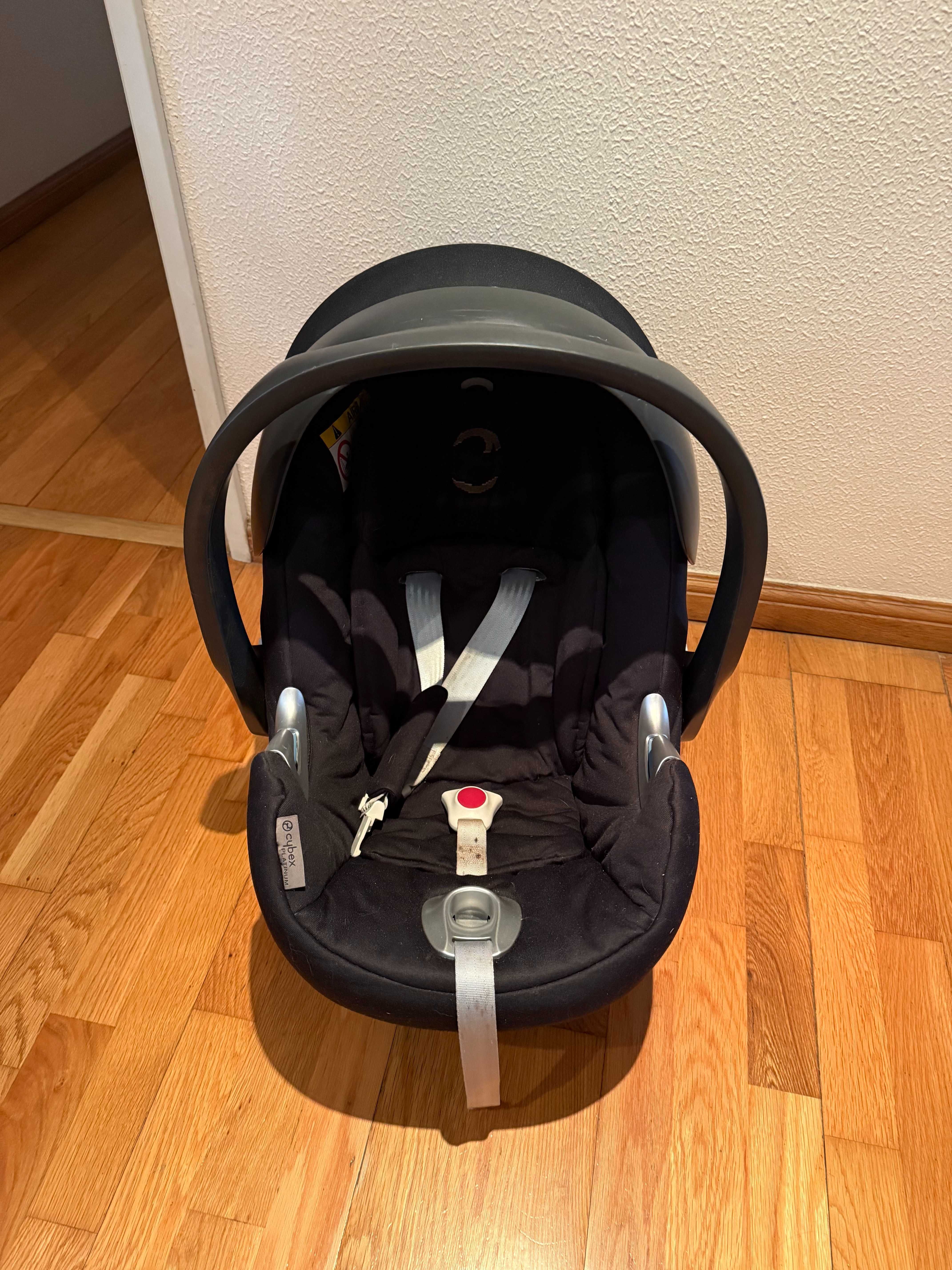cadeira auto cybex + base isofix