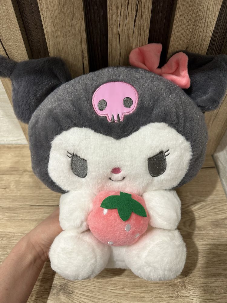 Плюшева іграшка Куромі Аніме Kuromi Хеллоу Кітті, 35 см