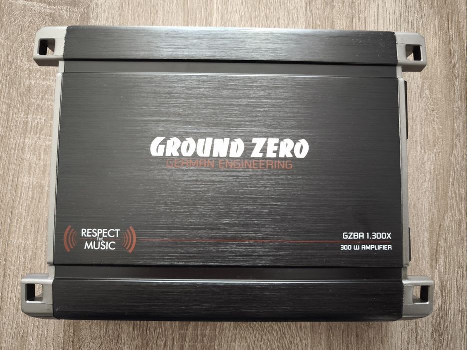 Amplificador CarAudio Ground Zero 300W ainda em Garantia