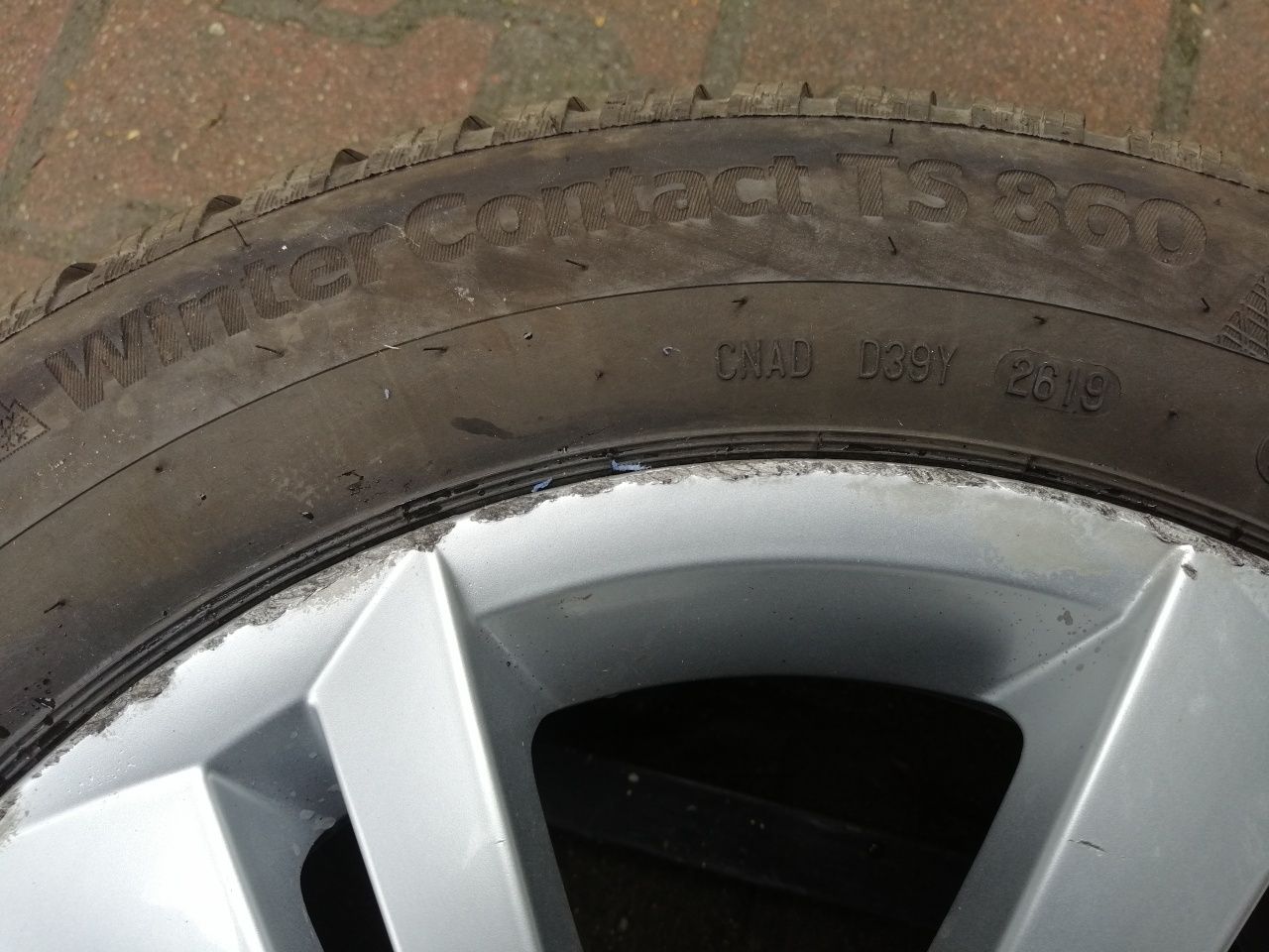 185/65R15 88T Continental Winter Contact TS860 Skoda 5x100