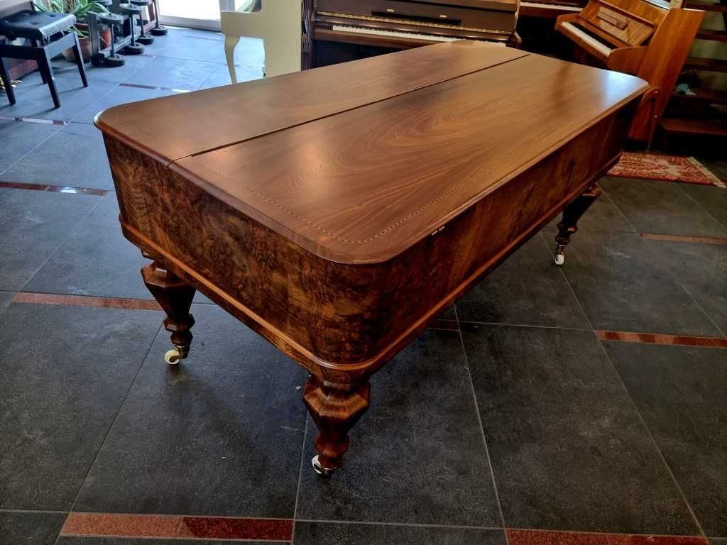 Fortepian STOŁOWY J.G. Malmsjo 1879 wzorowany na Steinway Square Piano