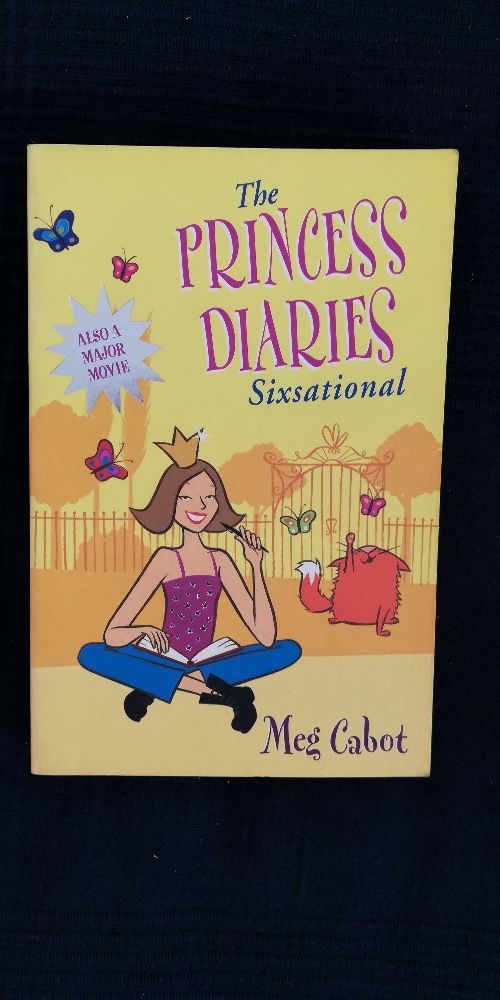 Colecção de 6 livros The Princess Diaries de Meg Cabot em Ingles