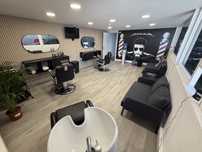 Barbearia ou salao pronta a trabalhar