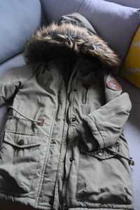 Kurtka/płaszcz zimowy dla dziewczynki 104 reserved
