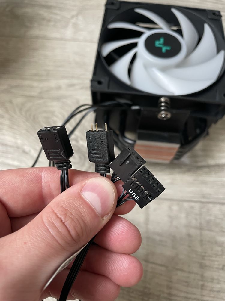 Кулер DeepCool AG400 Digital ARGB / Система охолодження / Вентилятор