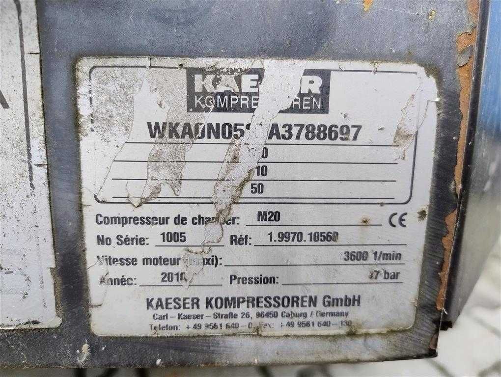 Sprężarka Samojezdna KAESER M20, 14kW, 2m3/min, 7 bar, S015418