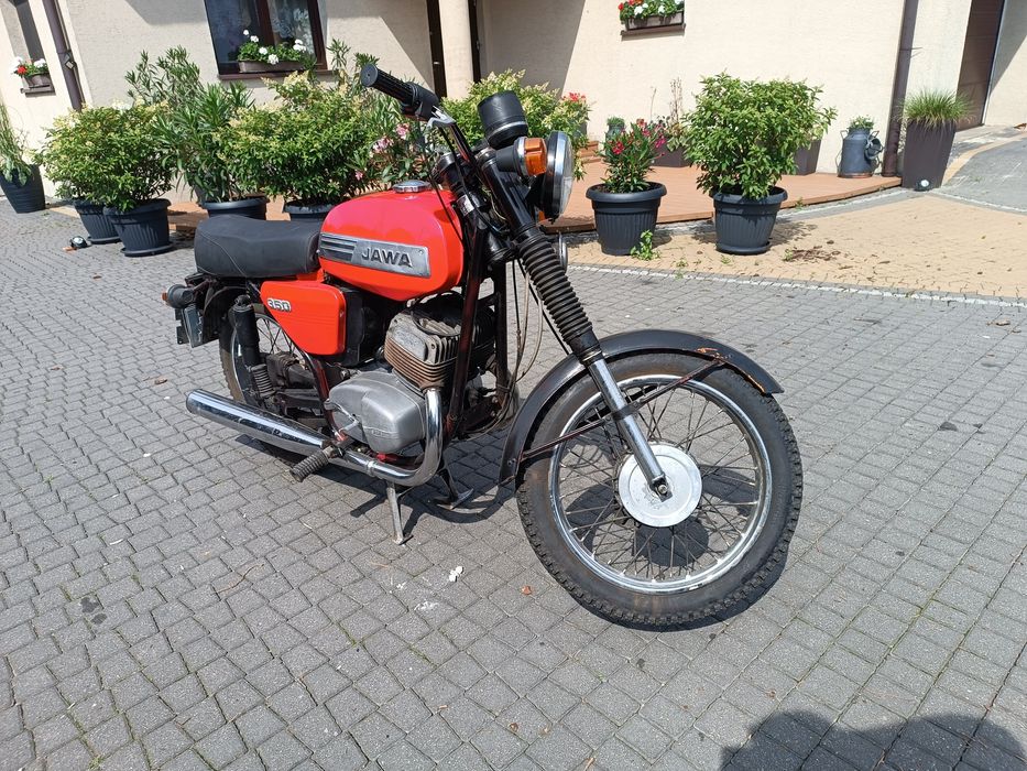 Jawa 350 cz zamiana zamienię motocykl quad cross prl auto bus