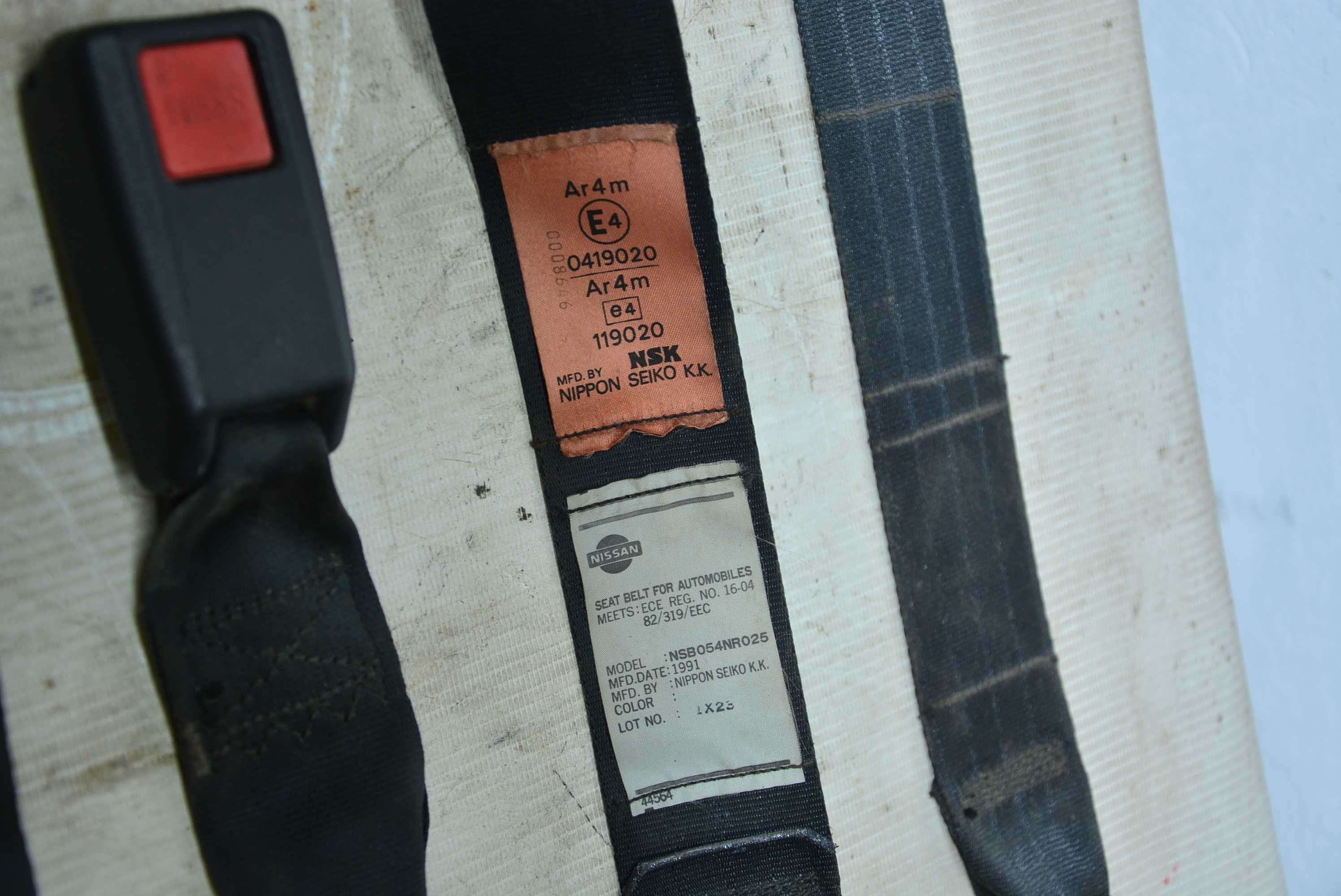 Nissan 300ZX Z32 2+2 euro pasy bezpieczeństwa pas czarne