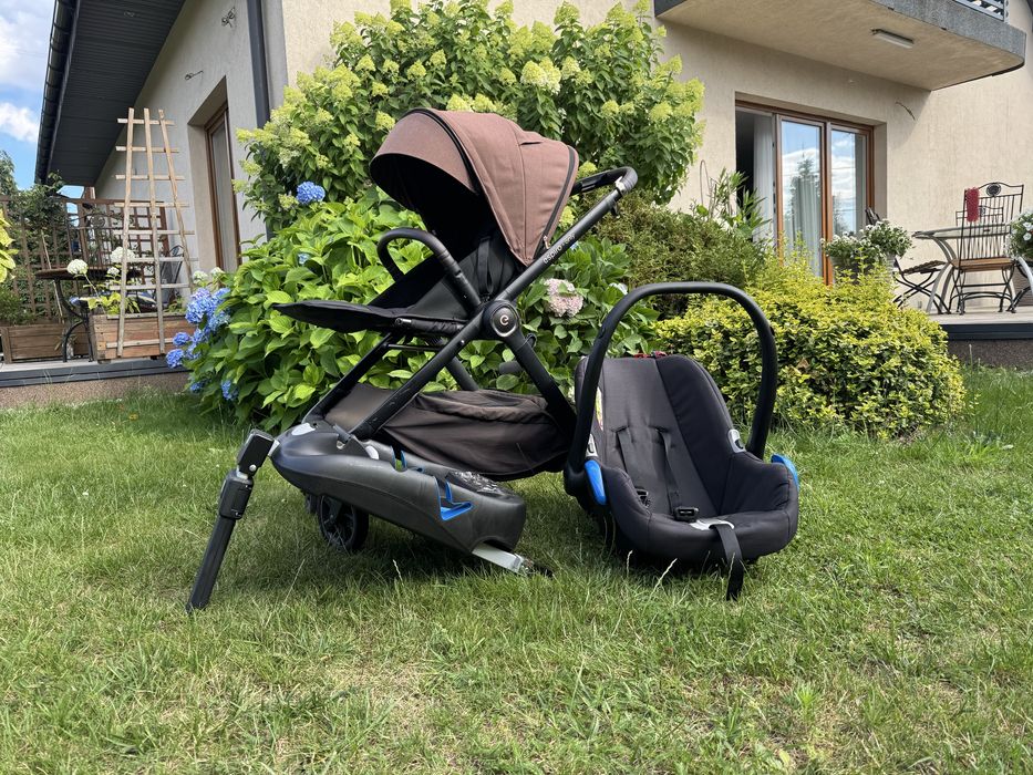 Zestaw wózek espiro only + fotelik samochodowy i baza isofix Maxi Cosi