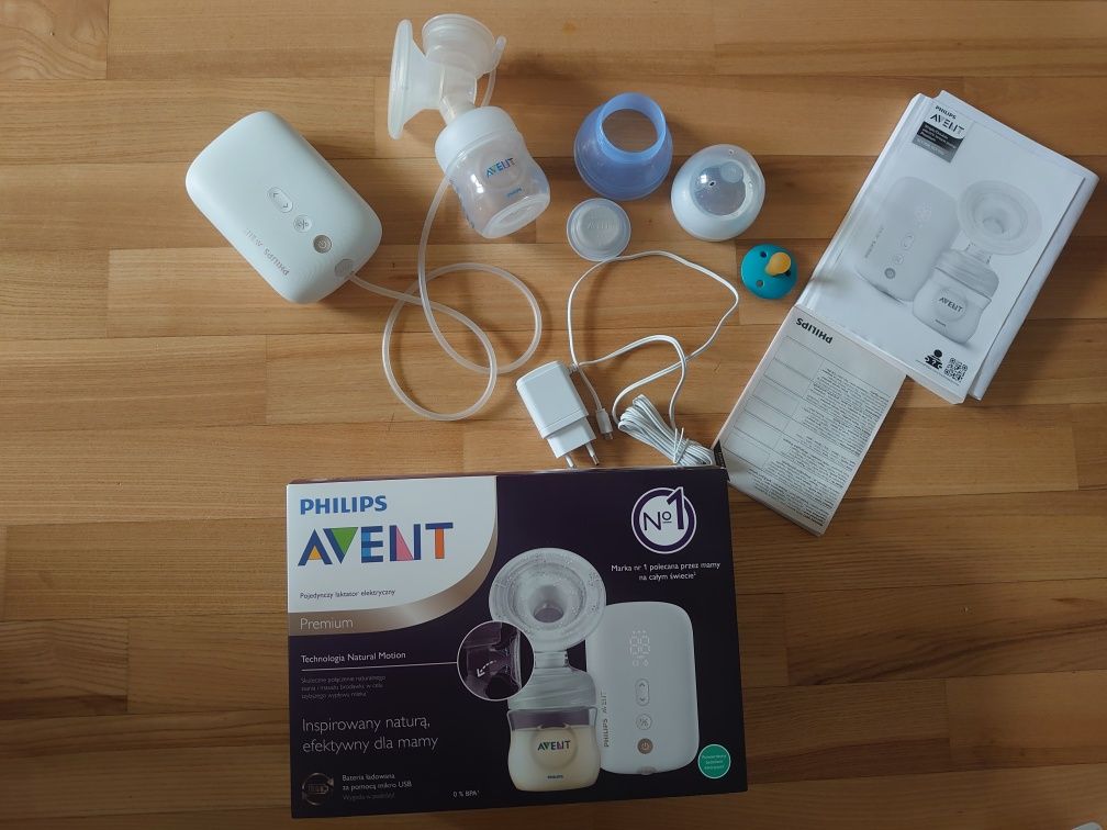 Laktator elektryczny premium Philips Avent SCF396/11 stan bdb