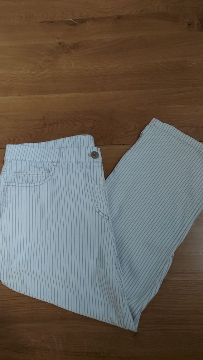 Samoon zgrabne, wygodne spodnie cotton elastic r XL/44