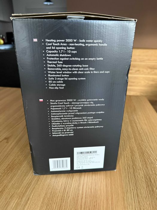 Nowy oryginalnie zapakowany czajnik Kohersen Modern Matt A451