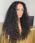 nowa naturalna peruka lace front 100% ludzki wlos