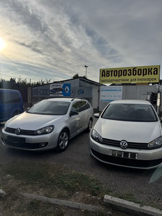 Запчастини Розборка шрот VW Volksvagen Golf.6 Гольф6. Гольфік6