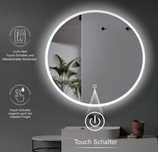 Lustro z podświetleniem Led HOKO 60 cm 3000K-6000K łazienka przedpokój
