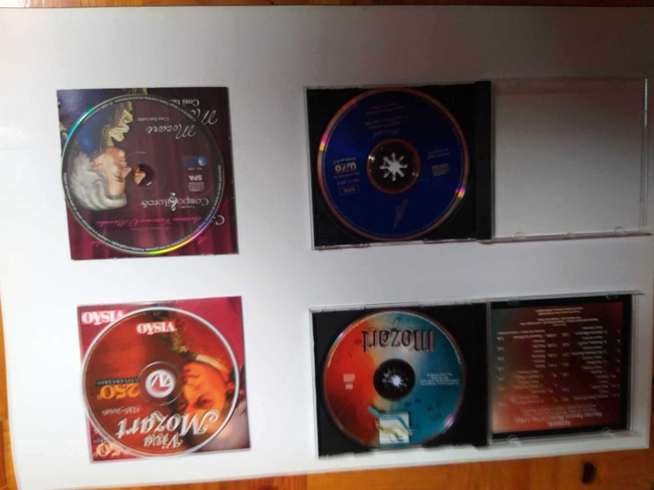 Pack Mozart com vários CD