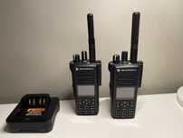 Радіостанції цифро-аналогові Motorola 4801 UHF (2 шт) + додаткові акум