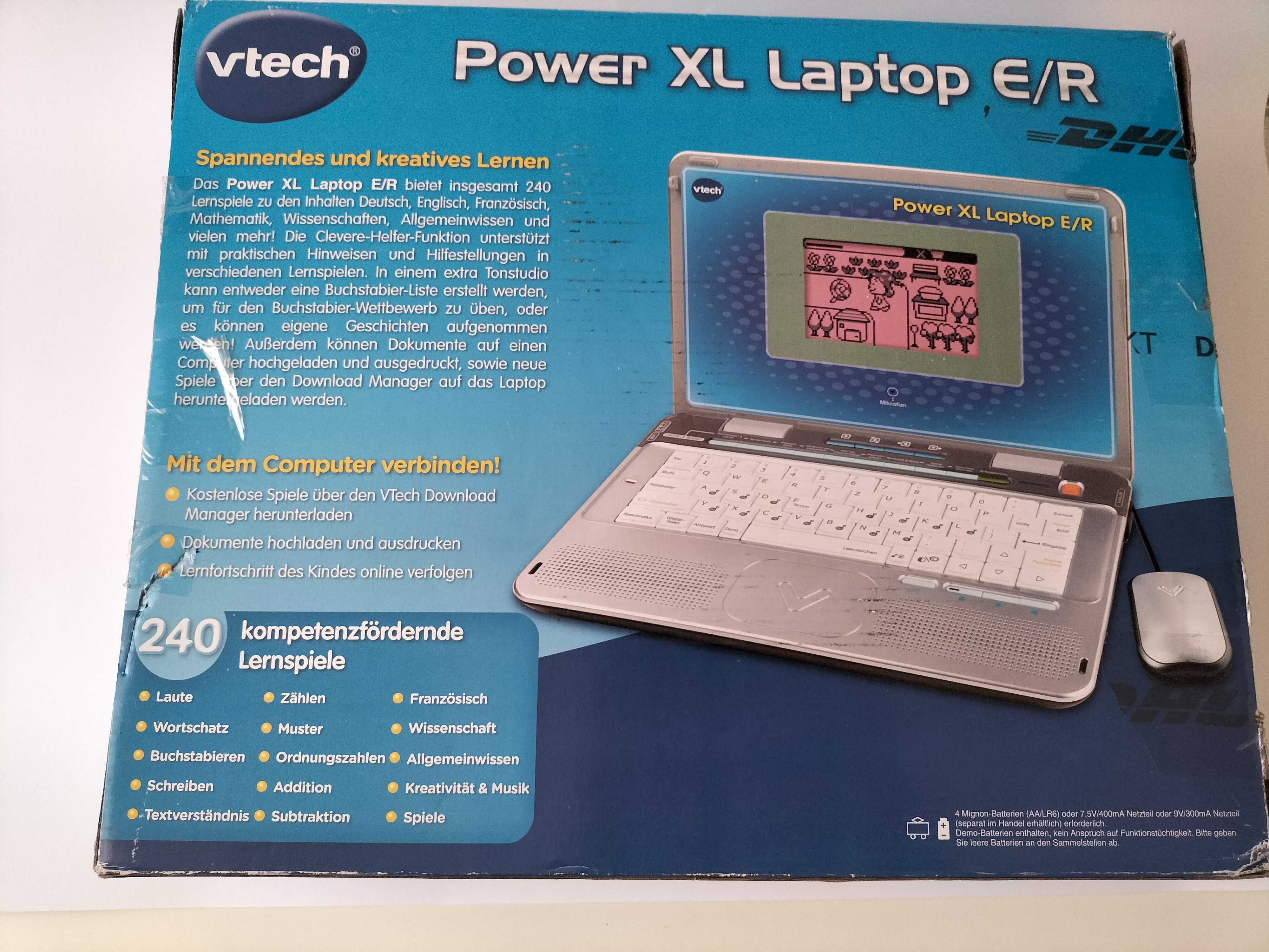 Edukacyjny laptop dla dzieci Vtech - j. angielski, niemiecki