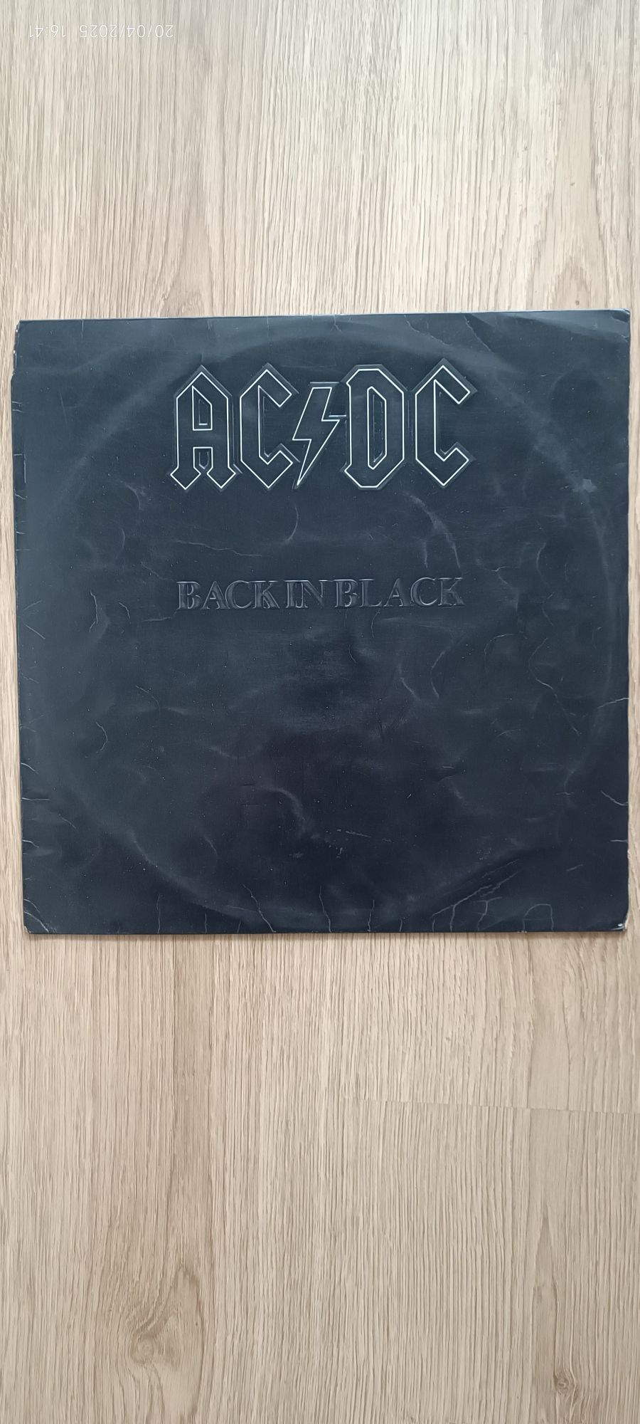 Ac Dc "Back In Black" 1980