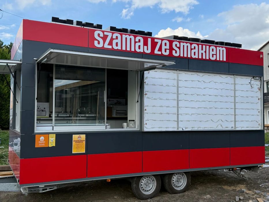 Niewiadów b3500  Przyczepa gastronomiczna Nowa kebab niewiadow B3500. Pełna faktura 23%