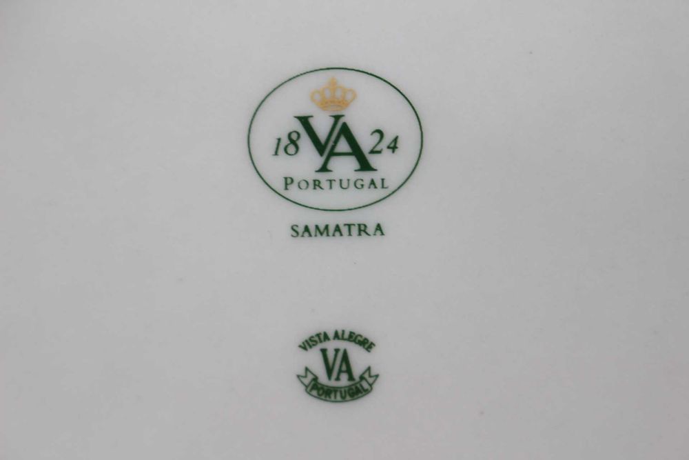 Prato Coleção Samatra Vista Alegre 1980 12 cm