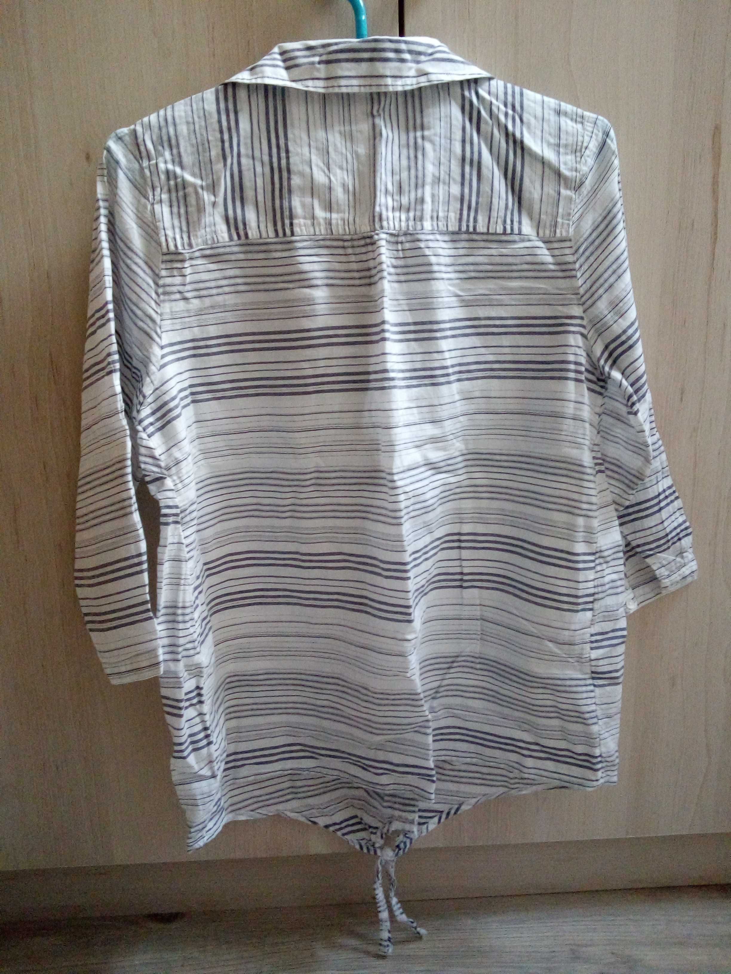 Koszula ciążowa paski 38 M C&A letnia