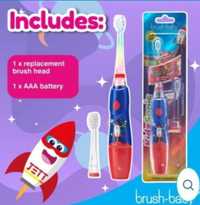 KidzSonic зубна щітка для малюків 3+, brush -baby, Британія, Rocket.