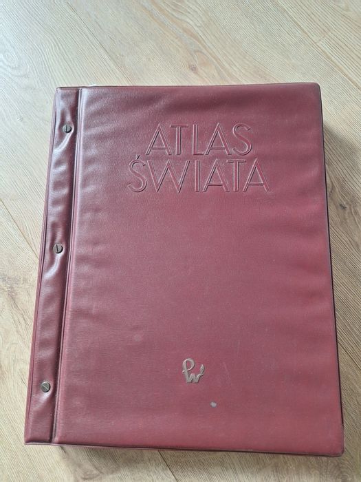 Atlas Świata; Wydawnictwo Naukowe, 1962 -unikat.