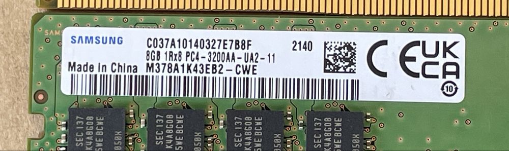 Pamiwc RAM 32GB DDR4 3200MHz M378A1K43EB2- CWE