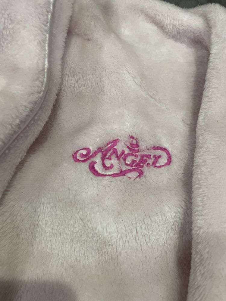 Довгий плюшевий халат Victoria Secret
