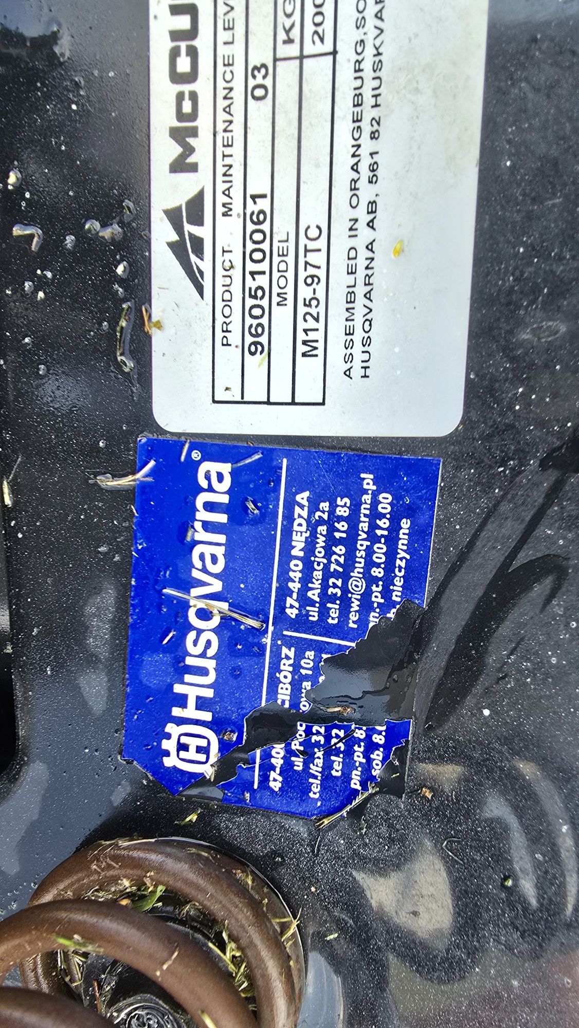 Traktorek mcculoch husqvarna kosiarka