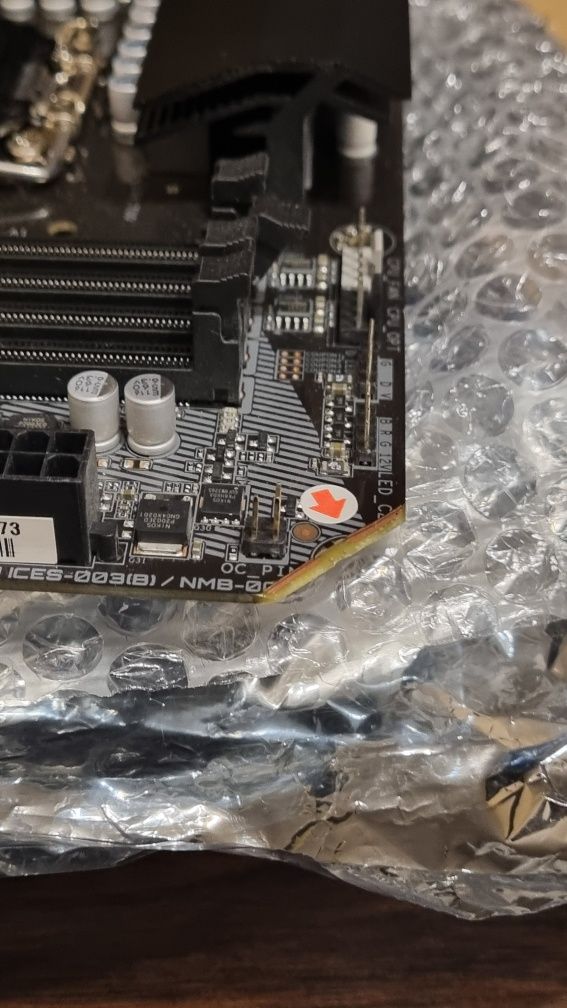 Płyta Gigabyte Z690 UD DDR5 uszkodzona