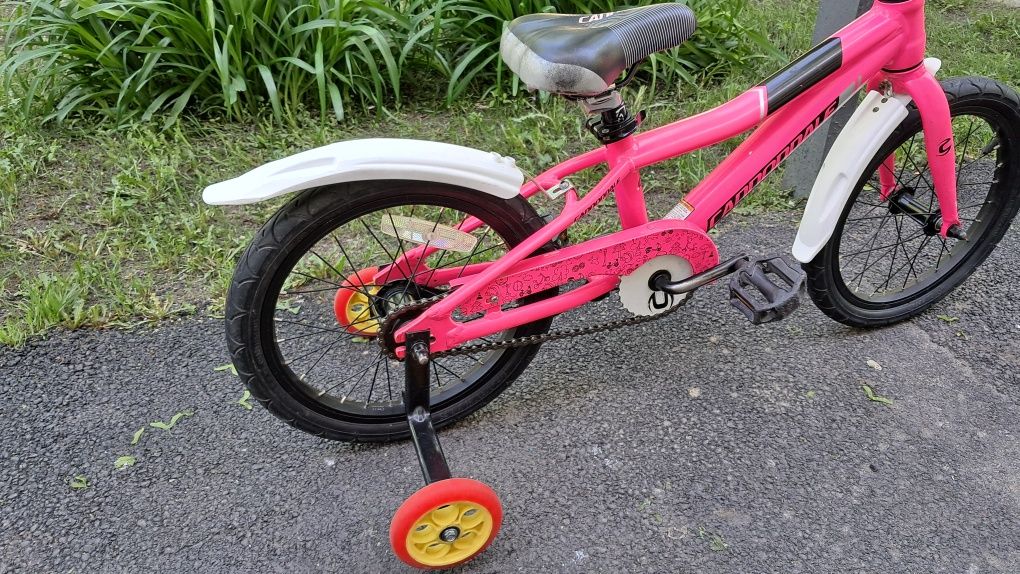 Детский велосипед Cannondale 16 дюймов дюймов Trail girl розовый