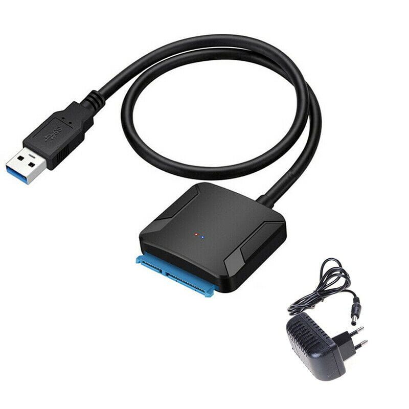 Adapter USB 3.0 SATA do dysków HDD SSD 2,5" + zasilacz 12V