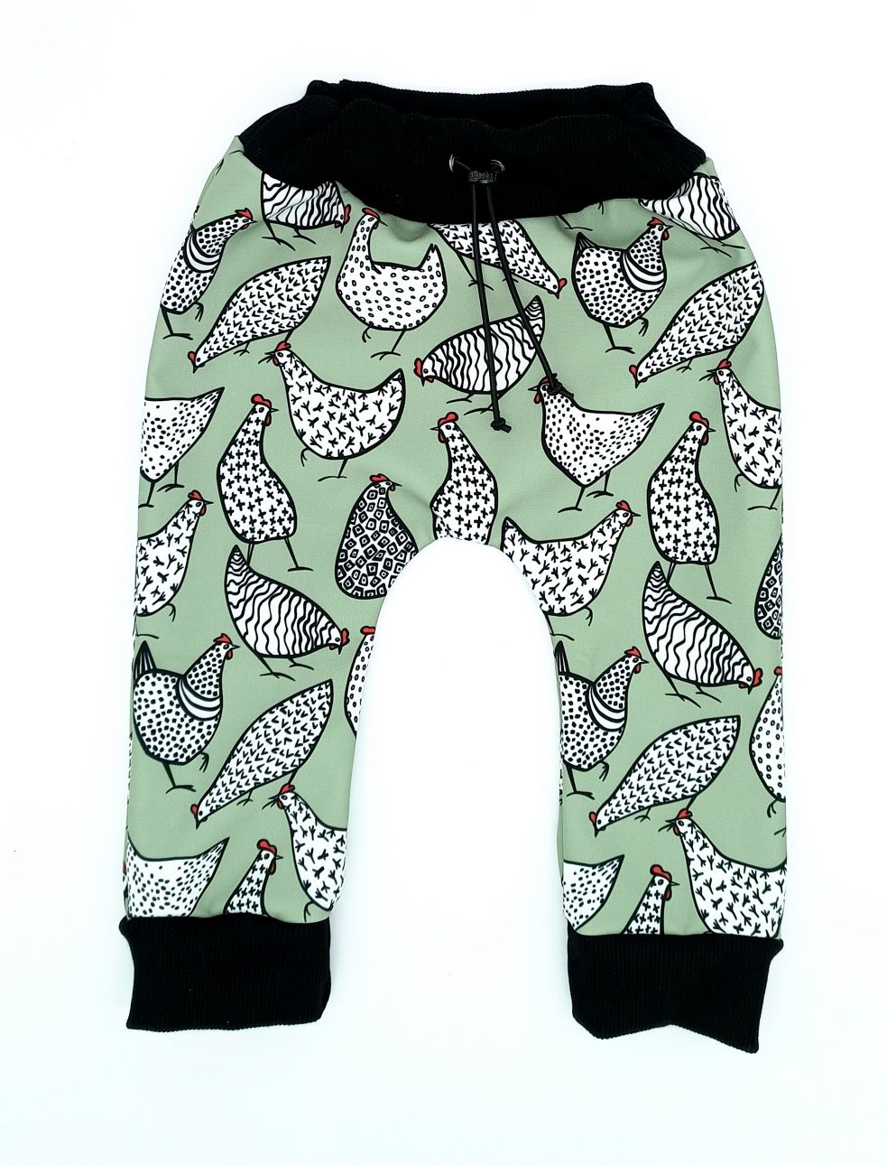 ProGatkowo Nowe spodnie Softshell 80/86 wodoodporne przec