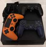 Ps4 Playstation 4 fat 500gb z 3 padami + fifa 21, assassin unity