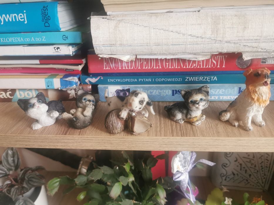 Figurki kotki i piesek