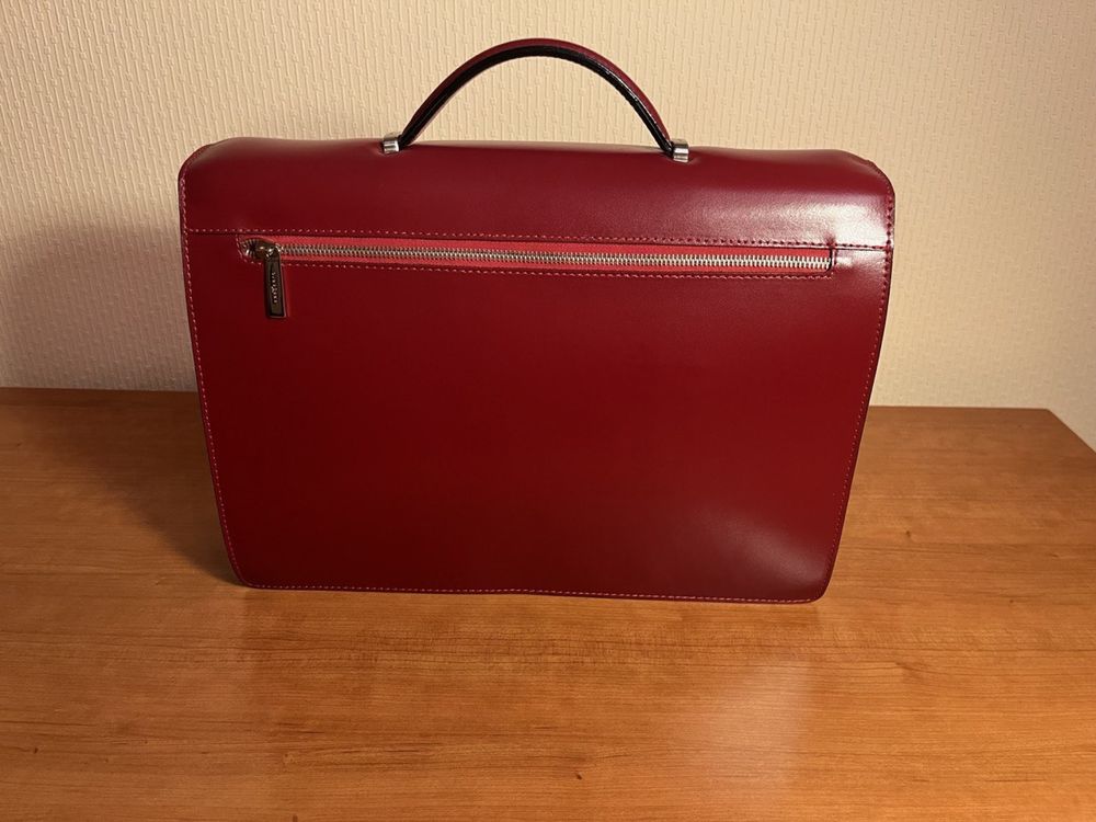 Жіночий новий портфель, кейс, сумка, Frederic Paris, натуральна шкіра.